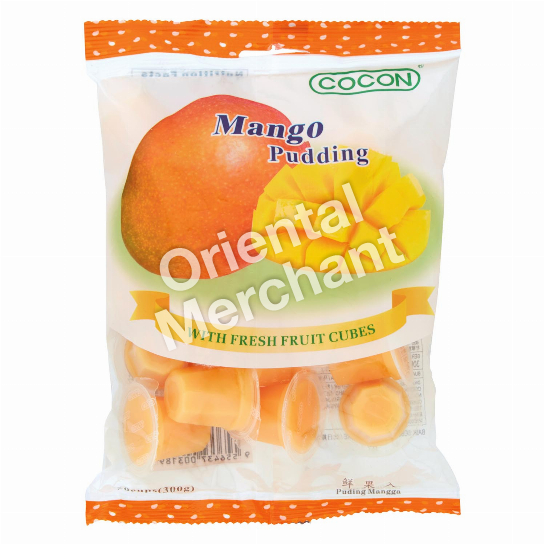 Cocon Mango Pudding with Fresh Fruit Cubes 300g