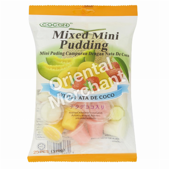Cocon Mixed Mini Pudding with Nata De Coco 375g