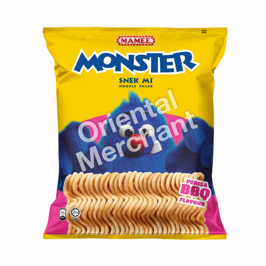 MAMEE MST NDL SNK BBQ 8X25G CTN10