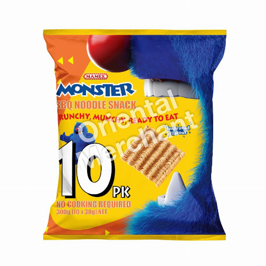 MAMEE MST NDL SNACK BBQ 10X30G