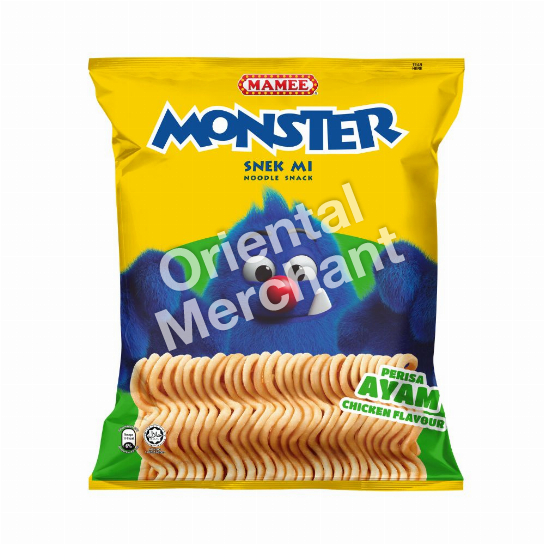 MAMEE MST NDL SNK CHIC 8X25G CTN10