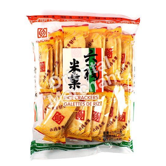 Six Fortune Rice Crackers 112g