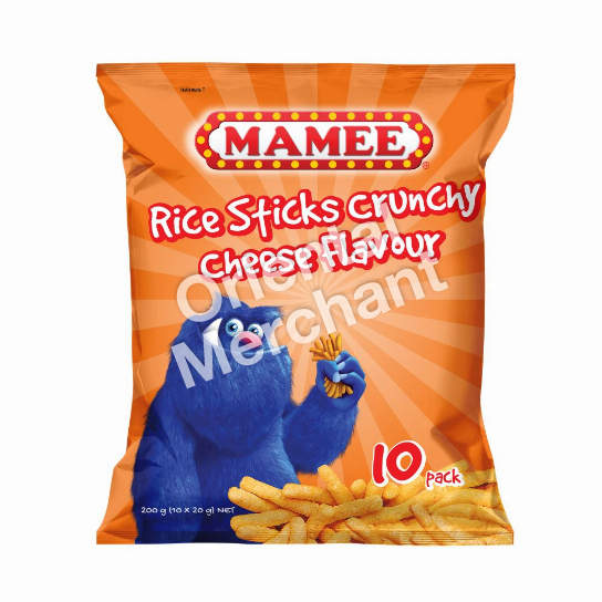 MAMEE RICE STK CRUNCHY CHESE 10x20G