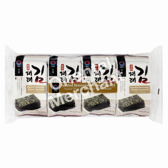 Obap Roasted Seasoned Korean Seaweed (Original Flavour) 5gx8packets