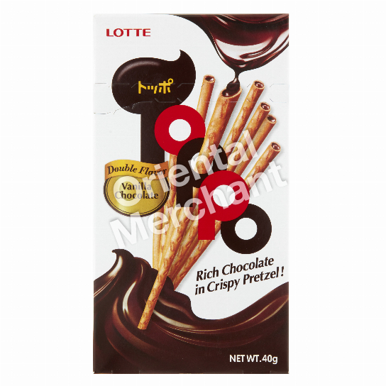 Lotte Toppo Vanilla Chocolate 40g