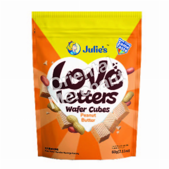 Julie's Wafers (Peanut Butter) 60g
