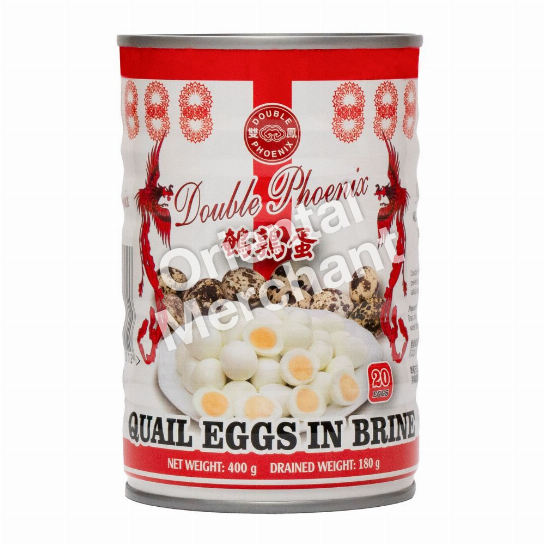 Double Pheonix Quail Eggs In Brine 400 g