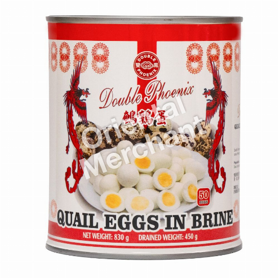 Double Pheonix Quail Eggs In Brine 830 g