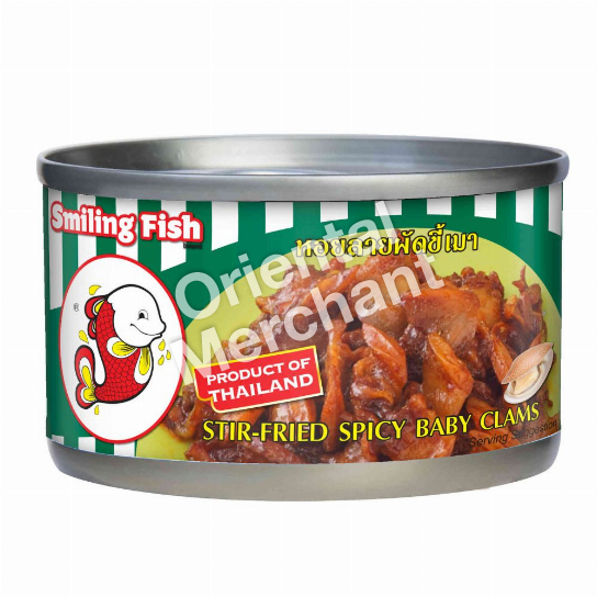 S/FISH BABY CLAMS STR FRD SPCY 40G