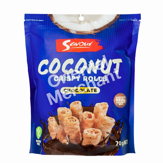 Savour Coconut Roll Chocolate 70g