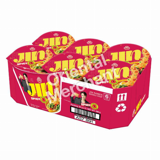 OTTOGI CUP JIN RAMEN SPICY 6X65G