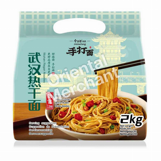 Jinmailang Wuhan Regan Wide Noodle 2kg