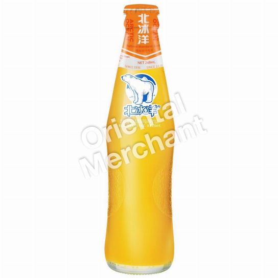 Arctic Ocean Mandarin Flavoured Soda 248mL (Glass Bottle)