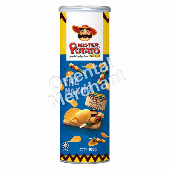 Mister Potato Crisps BBQ 100g