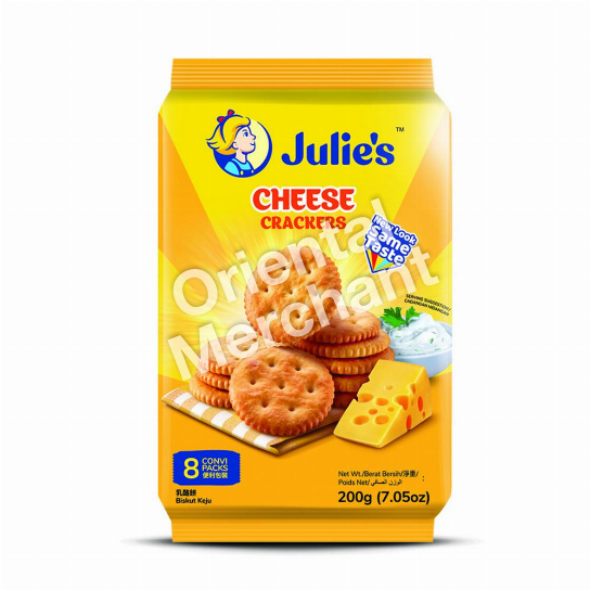 Julie's Cheese Crackers 200g