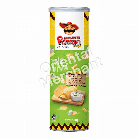 Mister Potato Crisps Sour Cream & Onion 100g