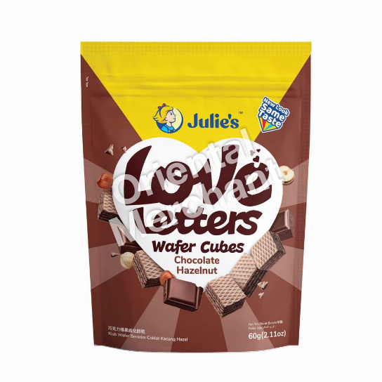 Julie's Wafers (Chocolate Hazelnut) 60g