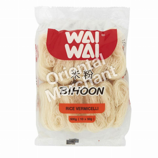 Wai Wai Brand Bihoon Rice Vermicelli 50gx10bundles
