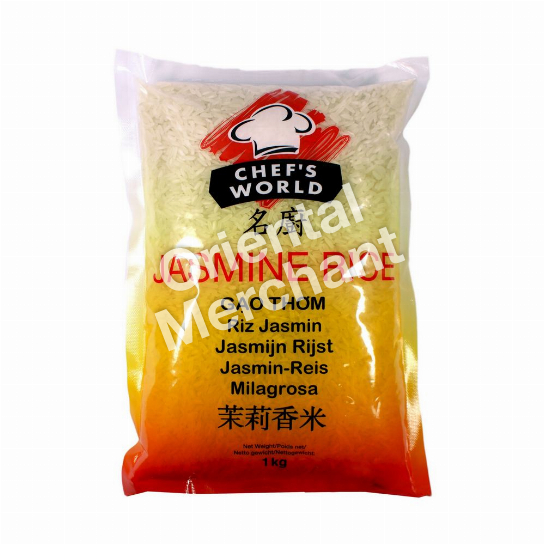 Chefs World Long Grain Jasmine Rice 1kg