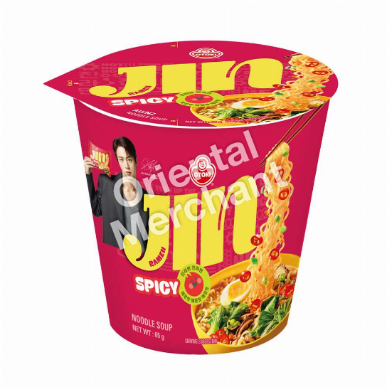 Ottogi Cup Jin Ramen Spicy 65g