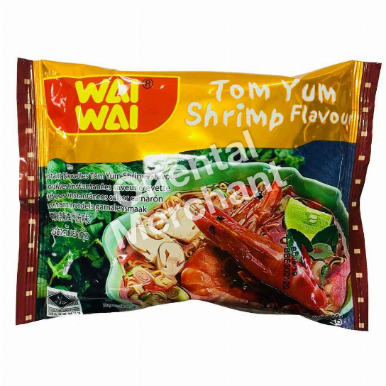 Wai Wai Brand Instant Noodles Tom Yum Shrimp Flavour 60g