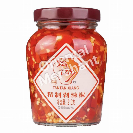 Tan Tan Xiang Chopped Red Chilli in Brine 210g