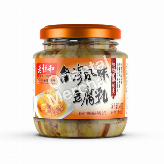 Lao Heng He Fermented Bean Curd Taiwanese Style 340g