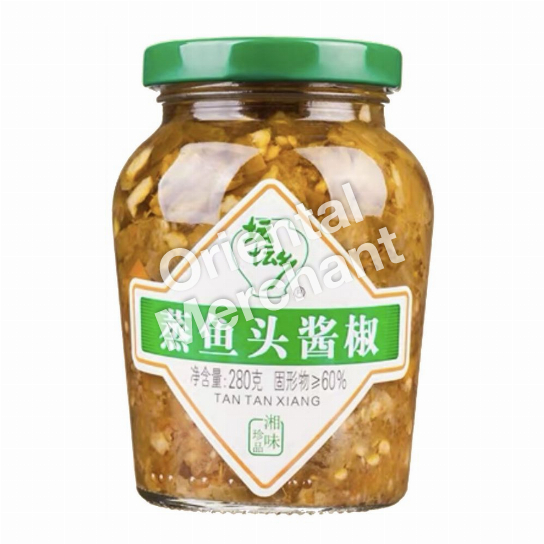 Tan Tan Xiang Green Chilli Oil for Steamed Fish 280g