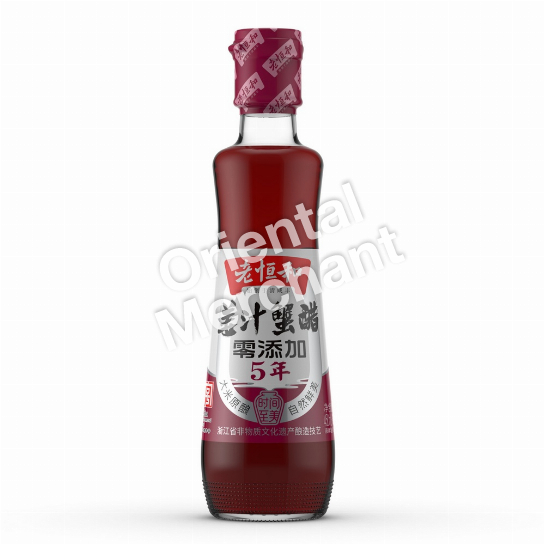 Lao Heng He Ginger Vinegar Sauce for Crab (5 Years) 450mL + 50mL
