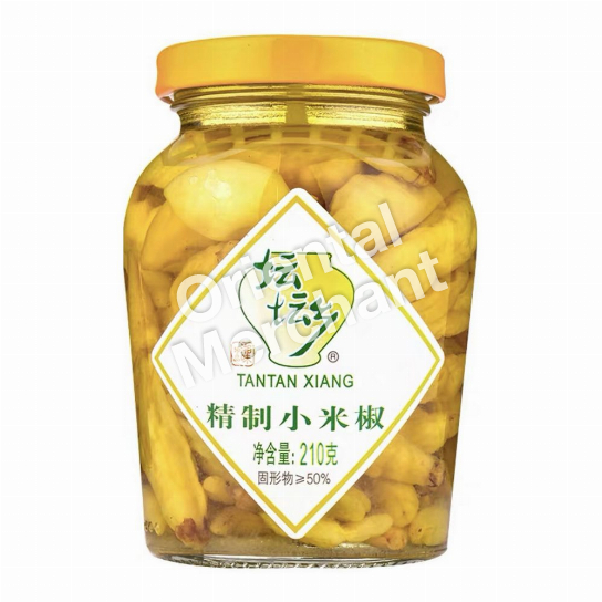 Tan Tan Xiang Pickled Whole Millet Chiili 210g