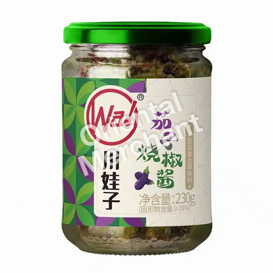 Chuan Wa Zi Roasted Chilli Eggplant Sauce 230g