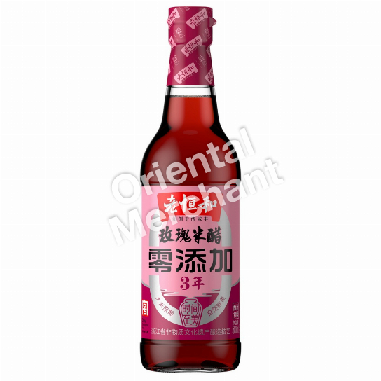 Lao Heng He Rose Rice Vinegar (3 years) 500mL