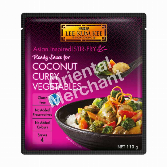 Lee Kum Kee Ready Sauce for Coconut Curry Vegetables 110g