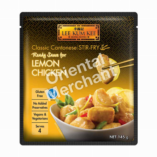 Lee Kum Kee Ready Sauce for Lemon Chicken Gluten Free 145g