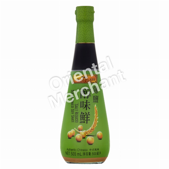 Lee Kum Kee Salt Reduced Seasoned Soy Sauce 500mL