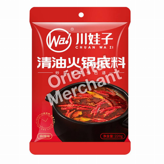Chuan Wa Zi Vegetable Oil Hot Pot Base 220g
