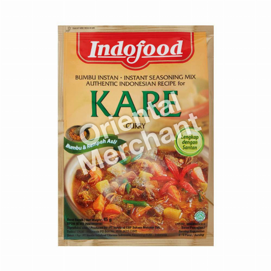 Indofood Instant Seasoning Mix for Kare (Curry) 45g
