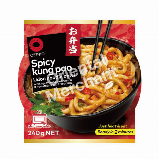 Obento Spicy Kung Pao Udon Noodle Bowl 240g