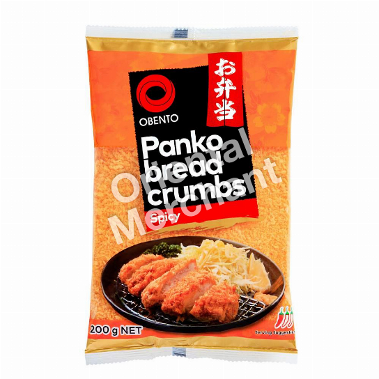 Obento Panko Bread Crumbs Spicy 200g