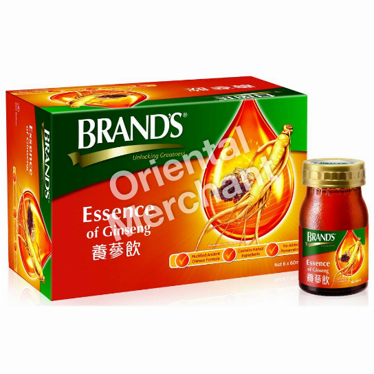 BRAND'S Essence of Ginseng 6x60mL
