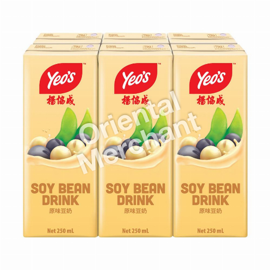 Yeo's Soy Bean Drink 250mLx6packs