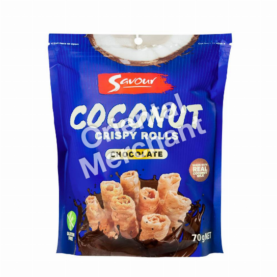 Savour Coconut Roll Chocolate 70g