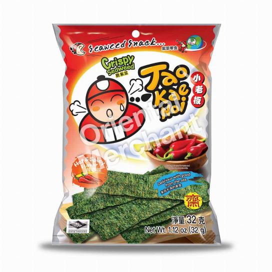 Tao Kae Noi Crispy Seaweed (Hot & Spicy Flavour) 32g