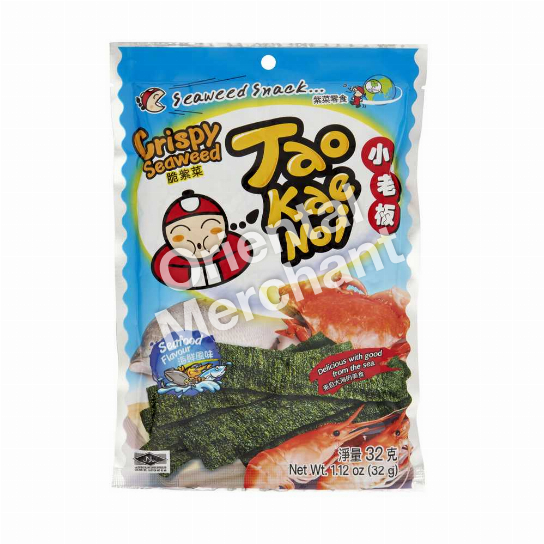 Tao Kae Noi Crispy Seaweed (Seafood Flavour) 32g