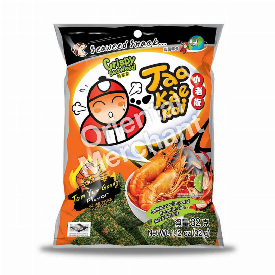 Tao Kae Noi Crispy Seaweed (Tom Yum Goong Flavour) 32g
