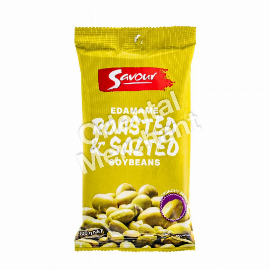 Savour Edamame Roasted & Salted Soybeans 100g