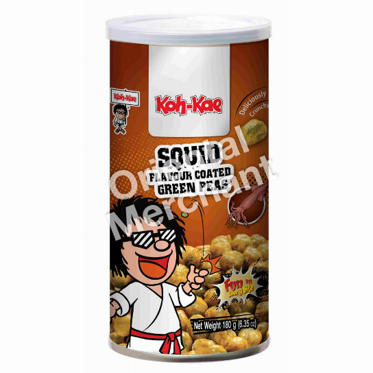KOH KAE SQUID FLAV GREEN PEAS 180G