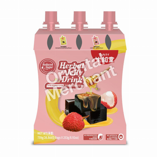 Sunity Herbal Jelly Drink Lychee and Honey Flavour 759g (3x253g)
