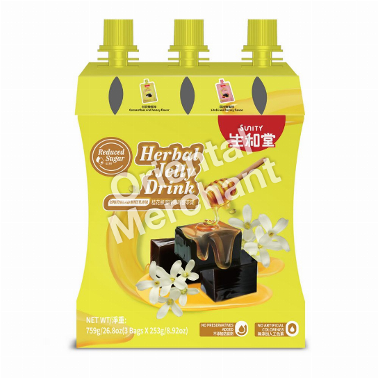 Sunity Herbal Jelly Drink Osmanthus and Honey Flavour 759g (3x253g)