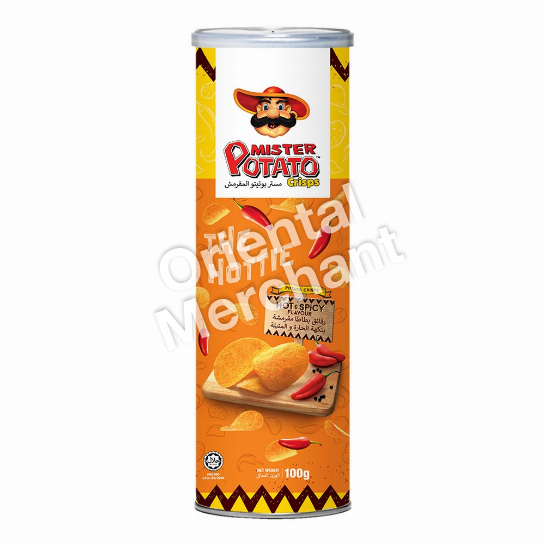 Mister Potato Crisps Hot & Spicy 100g